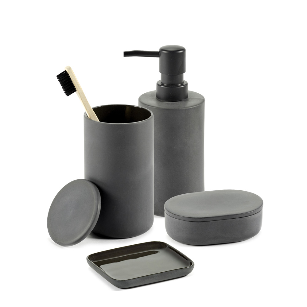Bertrand Lejoly Dark Grey Cose Набор для ванной комнаты стул regent dark grey
