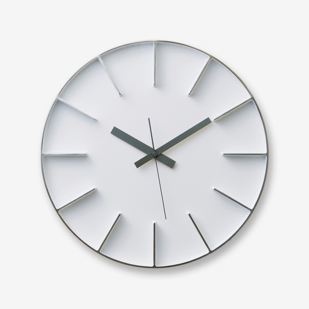 AZUMI Edge White Часы настенные часы настенные совушки 23 см