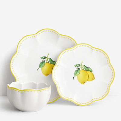 Tutti Frutti Lemon Сервиз на 2 персоны