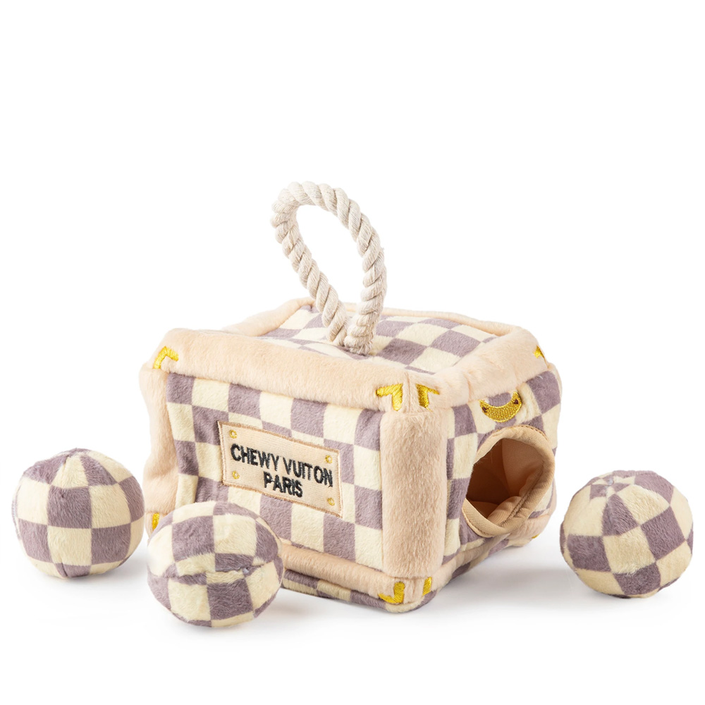 Checker Chewy Trunk Игрушка для собак от Galerie46