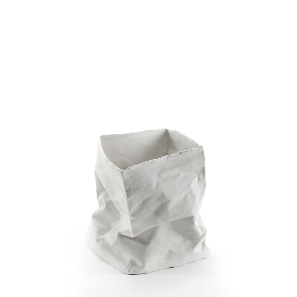 ваза одуванчик гжель фарфор 10 см Kiki Van Eijk Paper Bag Ваза S