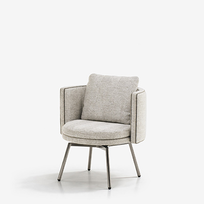 Комплект из 6 обеденных стульев Torii Ecru