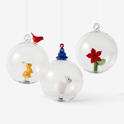 Woodland Tales III Набор ёлочных шаров 3 шт.