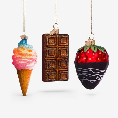 Sweets I Набор ёлочных игрушек 3 шт.