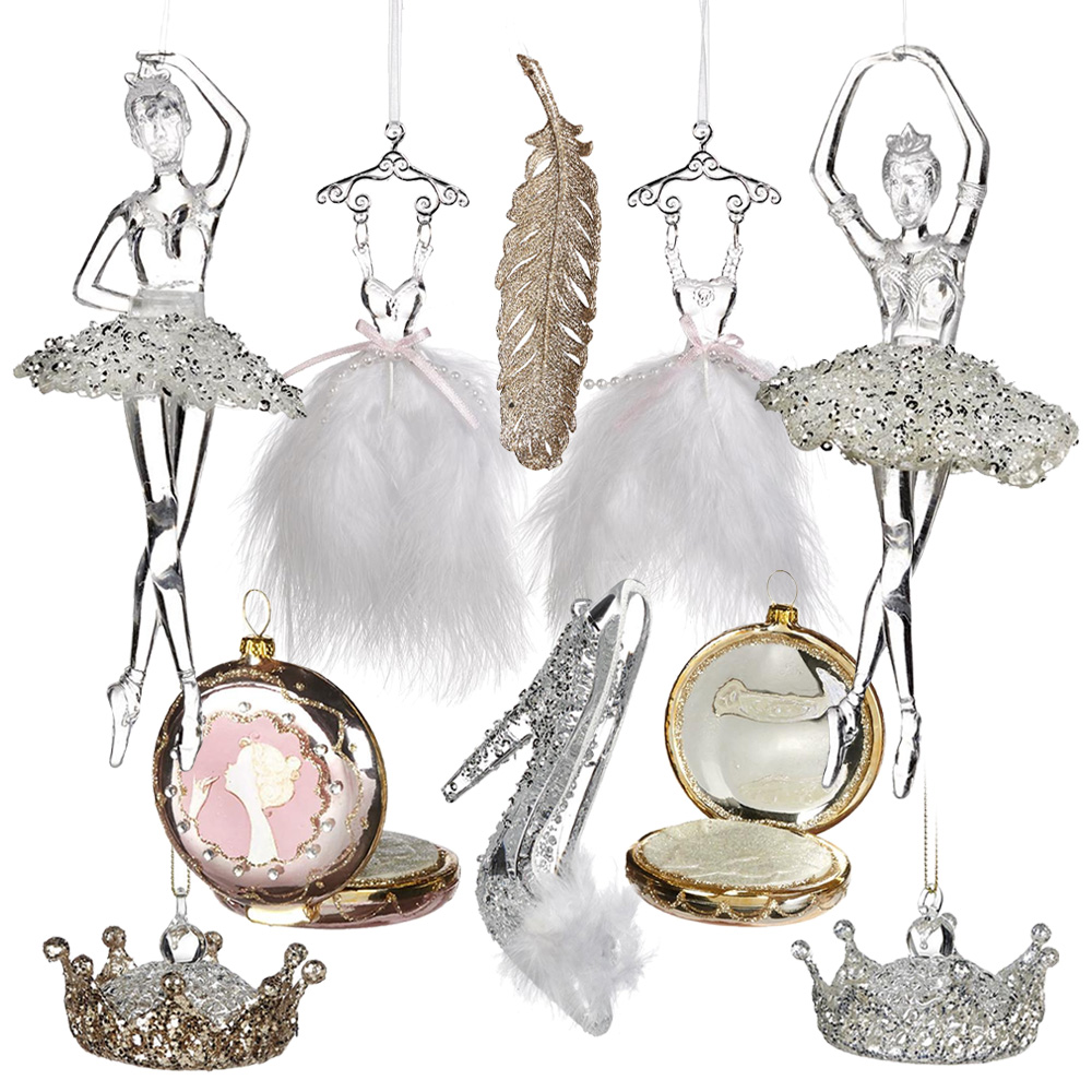 

Swan Lake Набор ёлочных игрушек 10 шт.