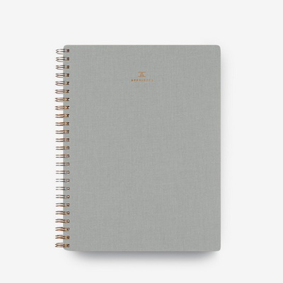 The Workbook Blank Dove Gray Блокнот