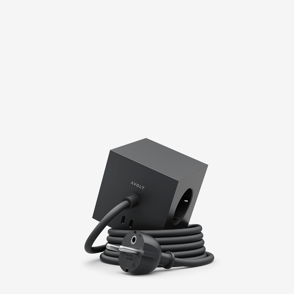 

Square 1 Black Удлинитель USB-C 1,8 м