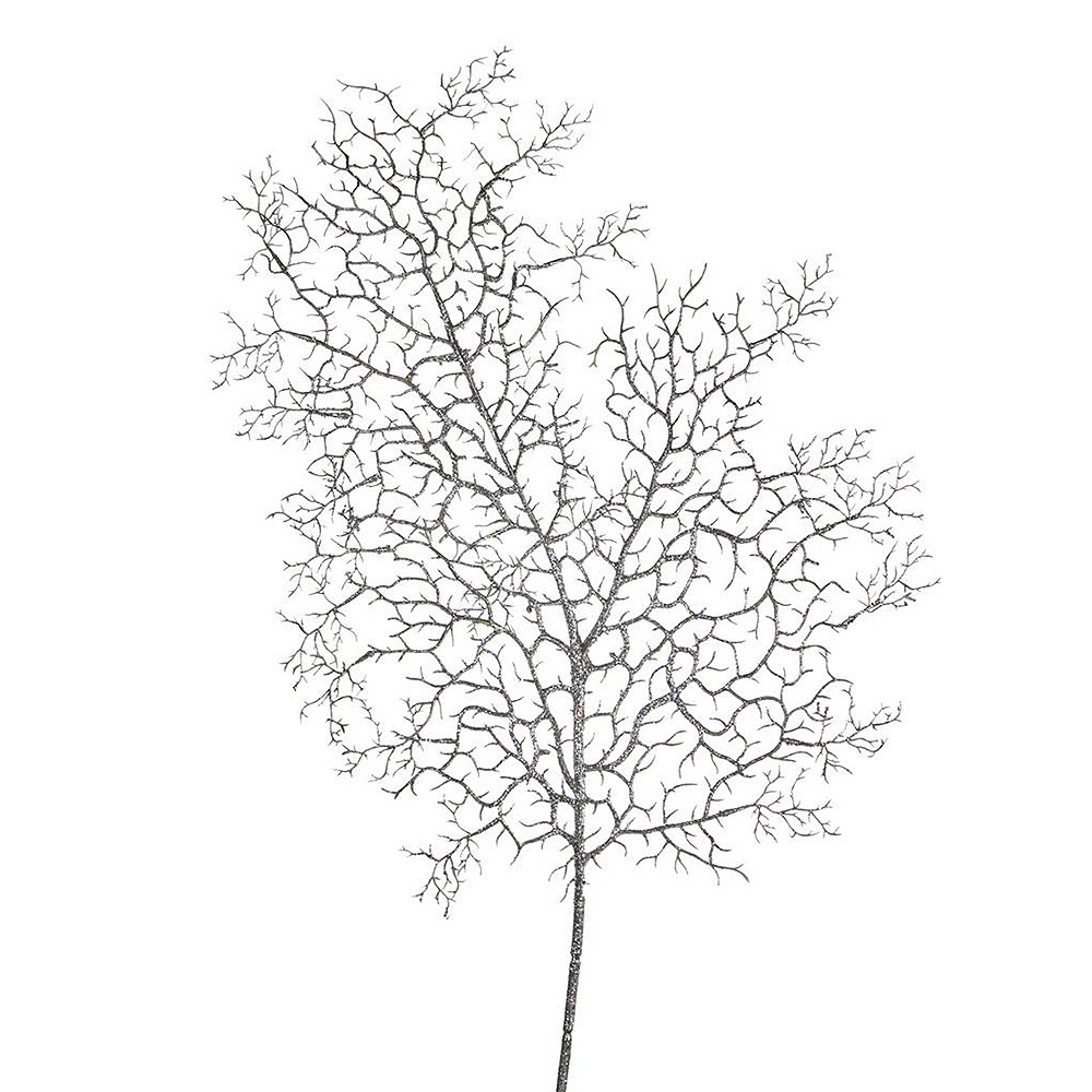 

Silver Coral Набор из 6 новогодних украшений