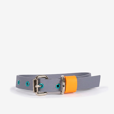 Ошейник для собак Waterproof Grey/Orange M
