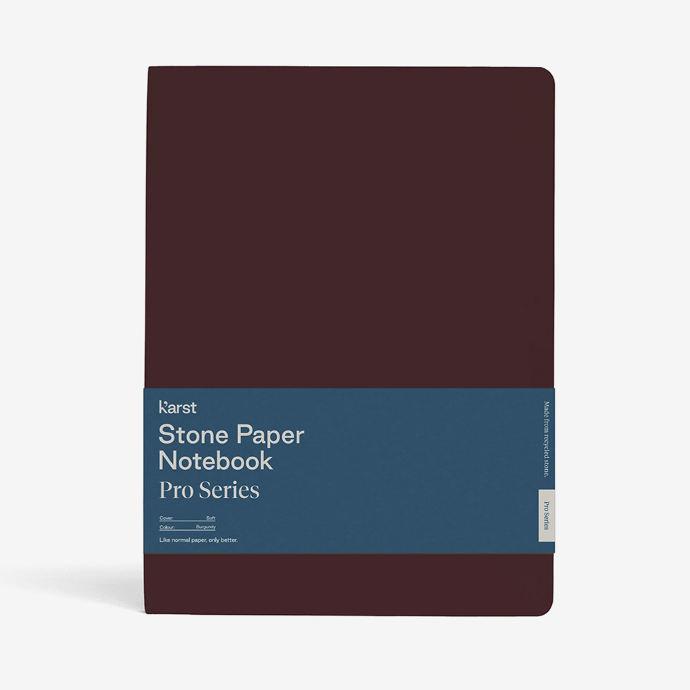 

Stone Paper Burgundy Ежедневник B5