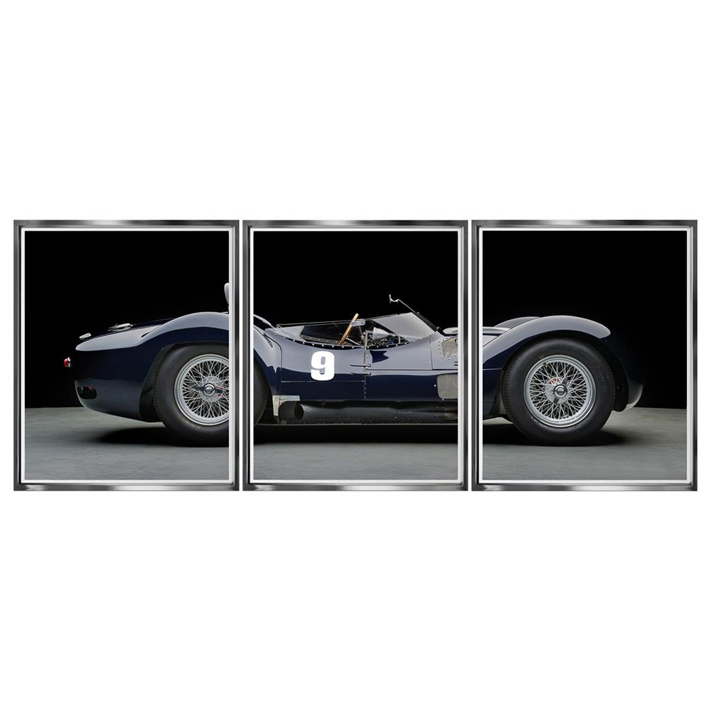 Maserati Birdcage Triptychs Chelsea Постер от Galerie46