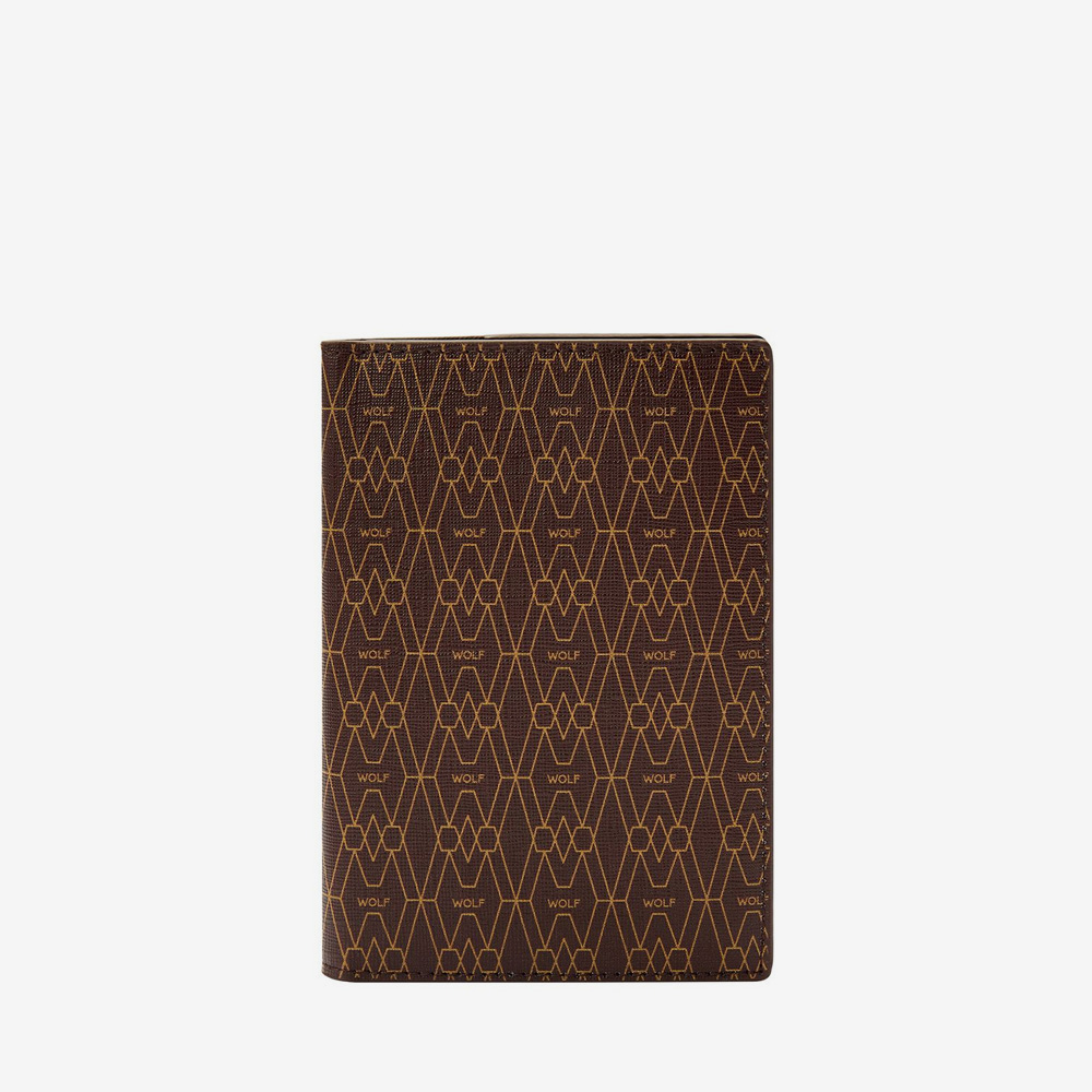 Signature Brown Обложка для паспорта обложка для паспорта триколор