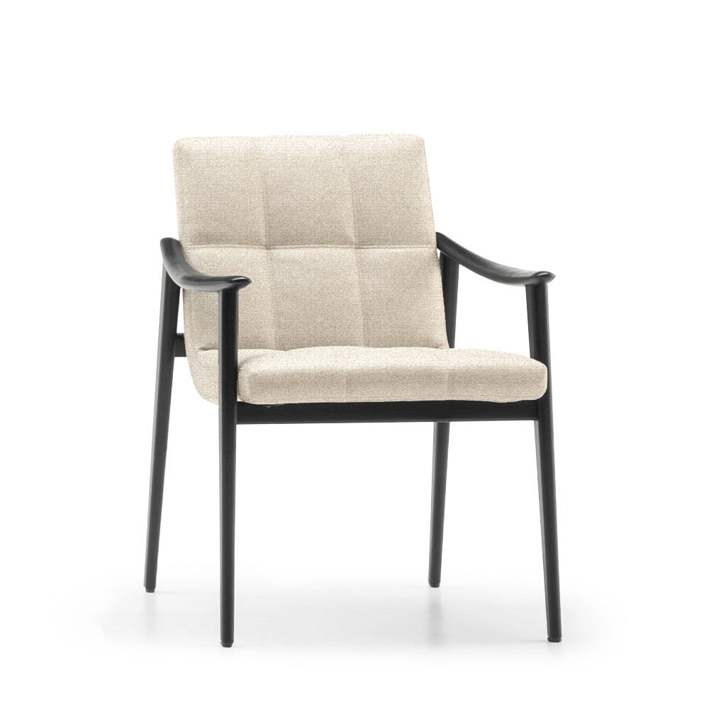Fynn “Dining” Bianco/Liquirizia Комплект из 4 стульев marcel walnut fabric комплект из 4 стульев