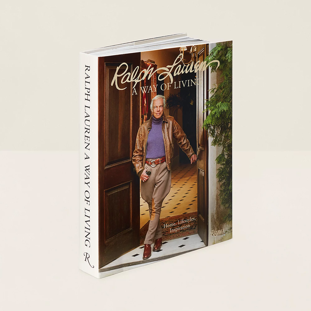Ralph Lauren A Way of Living: Home, Design, Inspiration Книга угловая полка colombo design