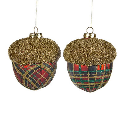 Acorns tartan Новогоднее украшение 2 шт. Acorns tartan Новогоднее украшение 2 шт.