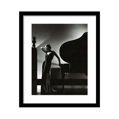 Margaret Horan Posing Beside a Piano Постер Margaret Horan Posing Beside a Piano Постер