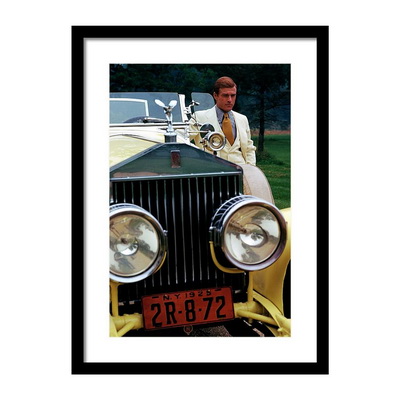 Robert Redford by a Rolls-Royce Постер Robert Redford by a Rolls-Royce Постер