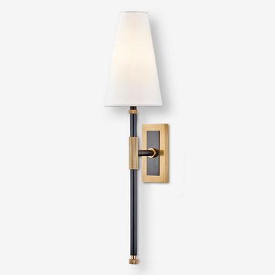 Bowery II Aged Brass / Old Bronze Бра
