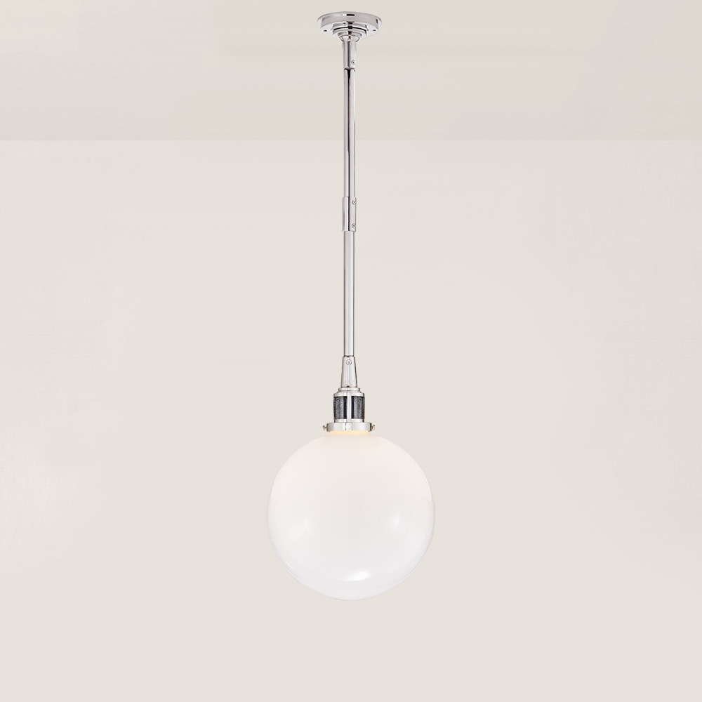 McCarren Globe Small Nickel Подвесной светильник подвесной светильник favourite aenigma 2556 1p