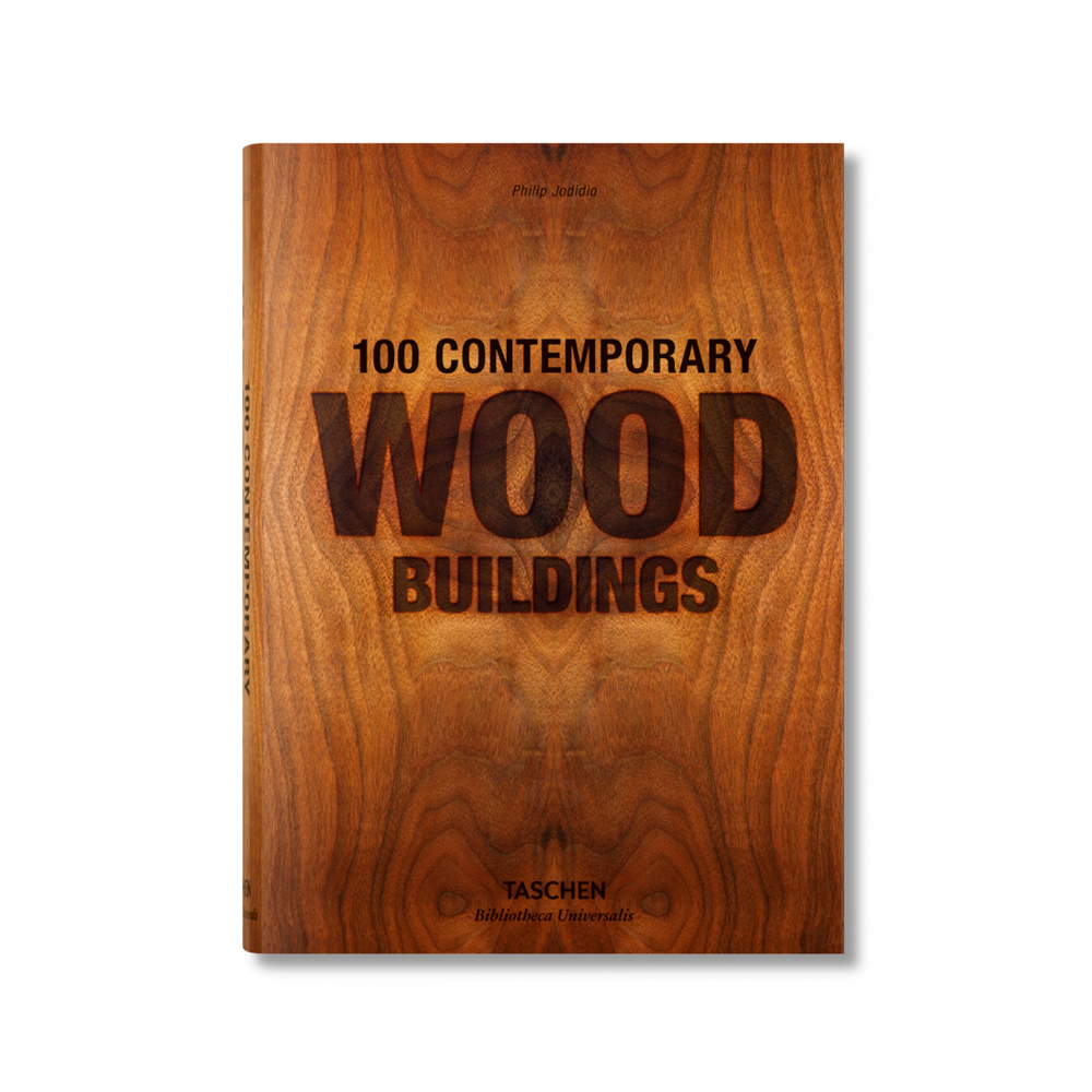 100 Contemporary Wood Buildings Книга пуходерка wood средняя с каплями деревянная ручка 9 х 12 см