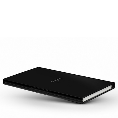 Le Carnet Black Matt - Nickel/Black Записная книжка L Le Carnet Black Matt - Nickel/Black Записная книжка L
