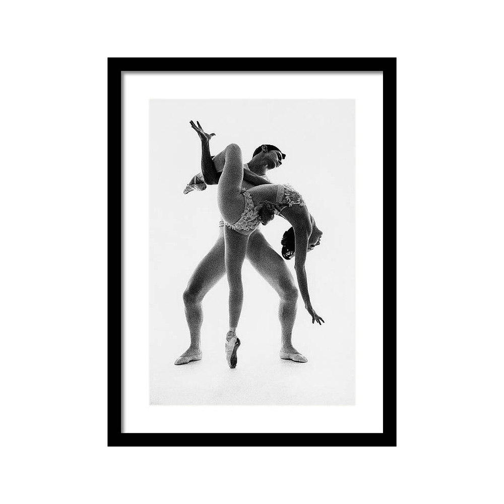 

Dancers in Balanchine's Bugaku Постер