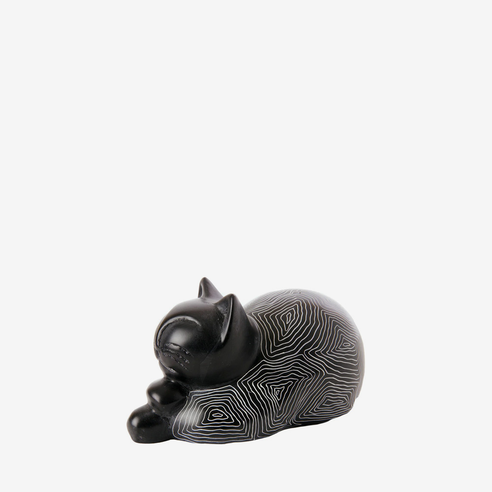 

Cozy Cat Black Скульптура