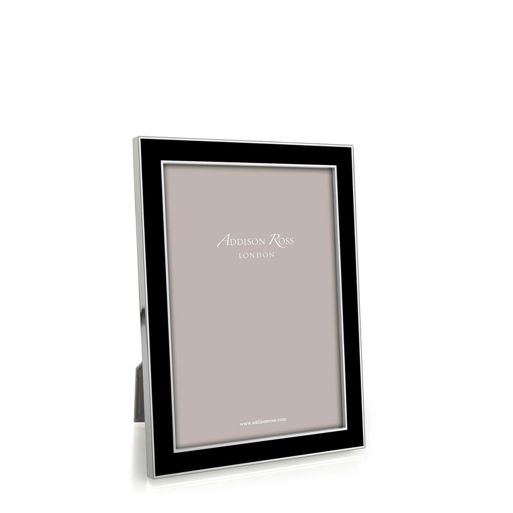 Enamel Black & Silver Рамка для фото 13x18 рамка д фото полистоун розарий стразы 9 13 см