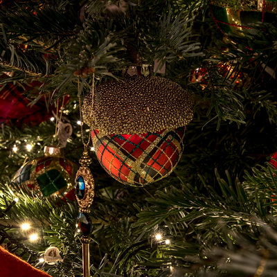 Acorns tartan Новогоднее украшение 2 шт. Acorns tartan Новогоднее украшение 2 шт.