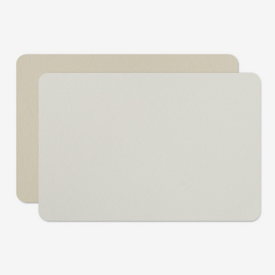 Rectangle White / Panna cotta Плейсматы 2 шт.