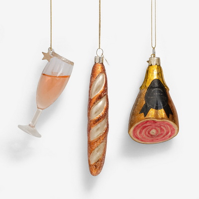 Gourmet I Набор ёлочных игрушек 3 шт.