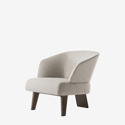 Reeves Small Fixed Écru Кресло