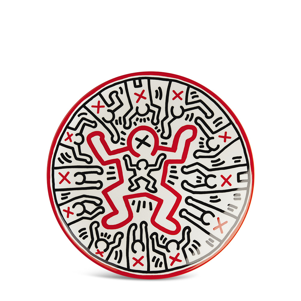 

Keith Haring Тарелка декоративная Plate 1