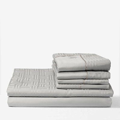 Monogram Griggio-Azzurro Комплект постельного белья