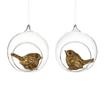 Bird Ball Набор из 2 новогодних украшений Bird Ball Набор из 2 новогодних украшений