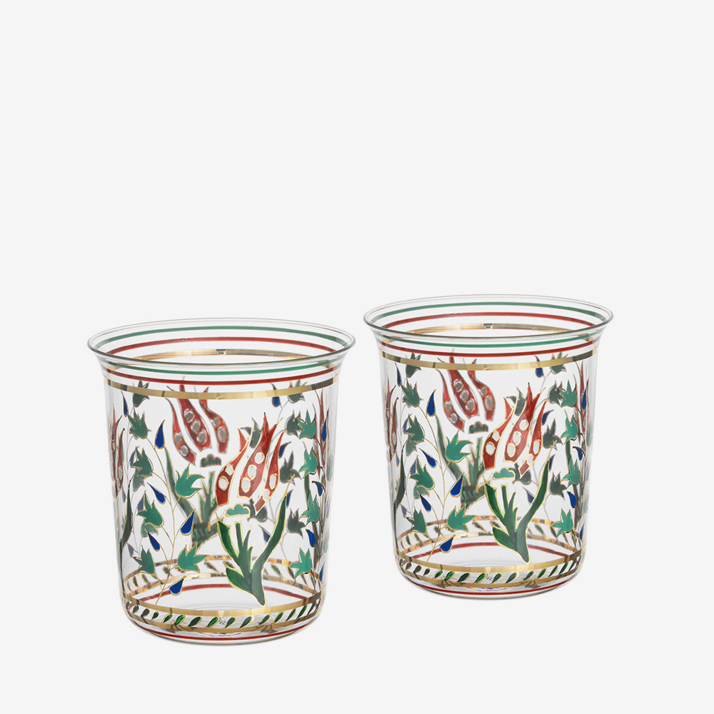 Persian Flowers I Набор стаканов 2 шт. versailles набор из 6 тарелок для супа