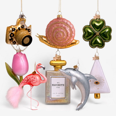 Delicate Stories Набор ёлочных игрушек 8 шт.