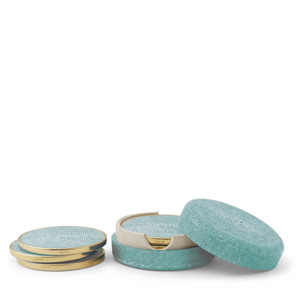 

Shagreen Seafoam Подставки под бокалы 4 шт.