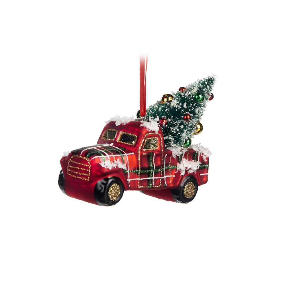 

Tree Truck Набор из 6 новогодних украшений