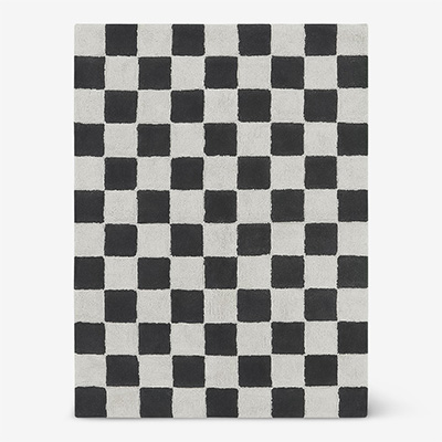 Kitchen Tiles Dark Grey Ковёр 120 x 160 см
