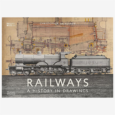  Railways: A History in Drawings Книга