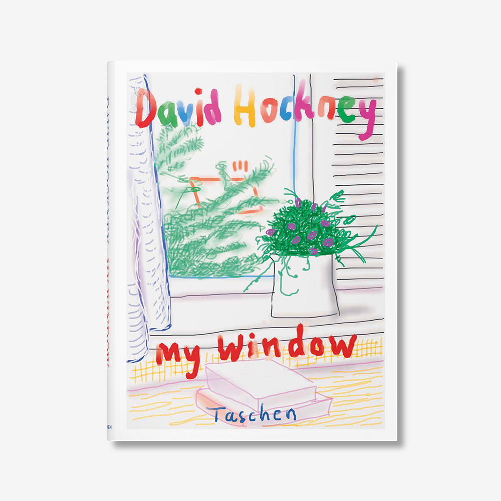 David Hockney. My Window XL Книга cliny лосьон для животных для ухода за глазами 50 мл