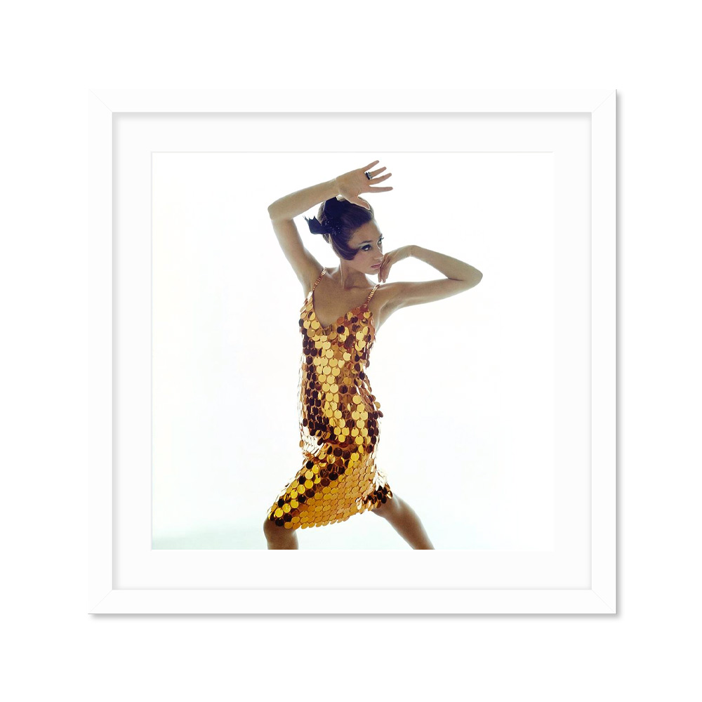 Marisa Berenson A Sequined Dress Постер аппликация пайетками