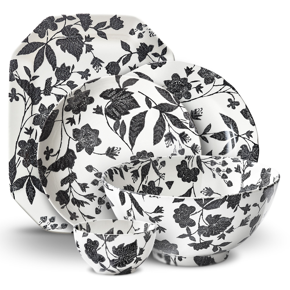 

Garden Vine Black Сервиз на 6 персон