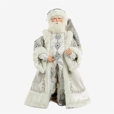 Silver Santa Новогоднее украшение