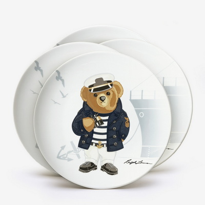 Haven Navy Bear Набор тарелок 4 шт.