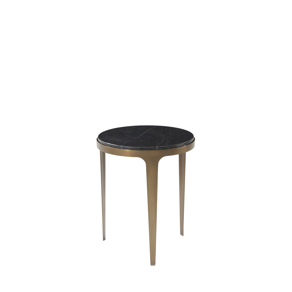 Gennaro Black Marble Стол приставной