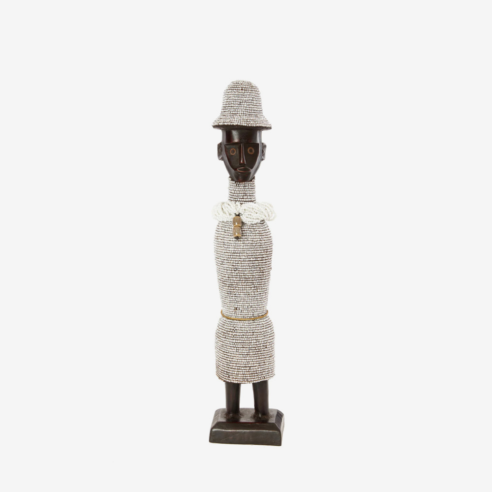 Namji Doll White Скульптура L African Modern - фото 1