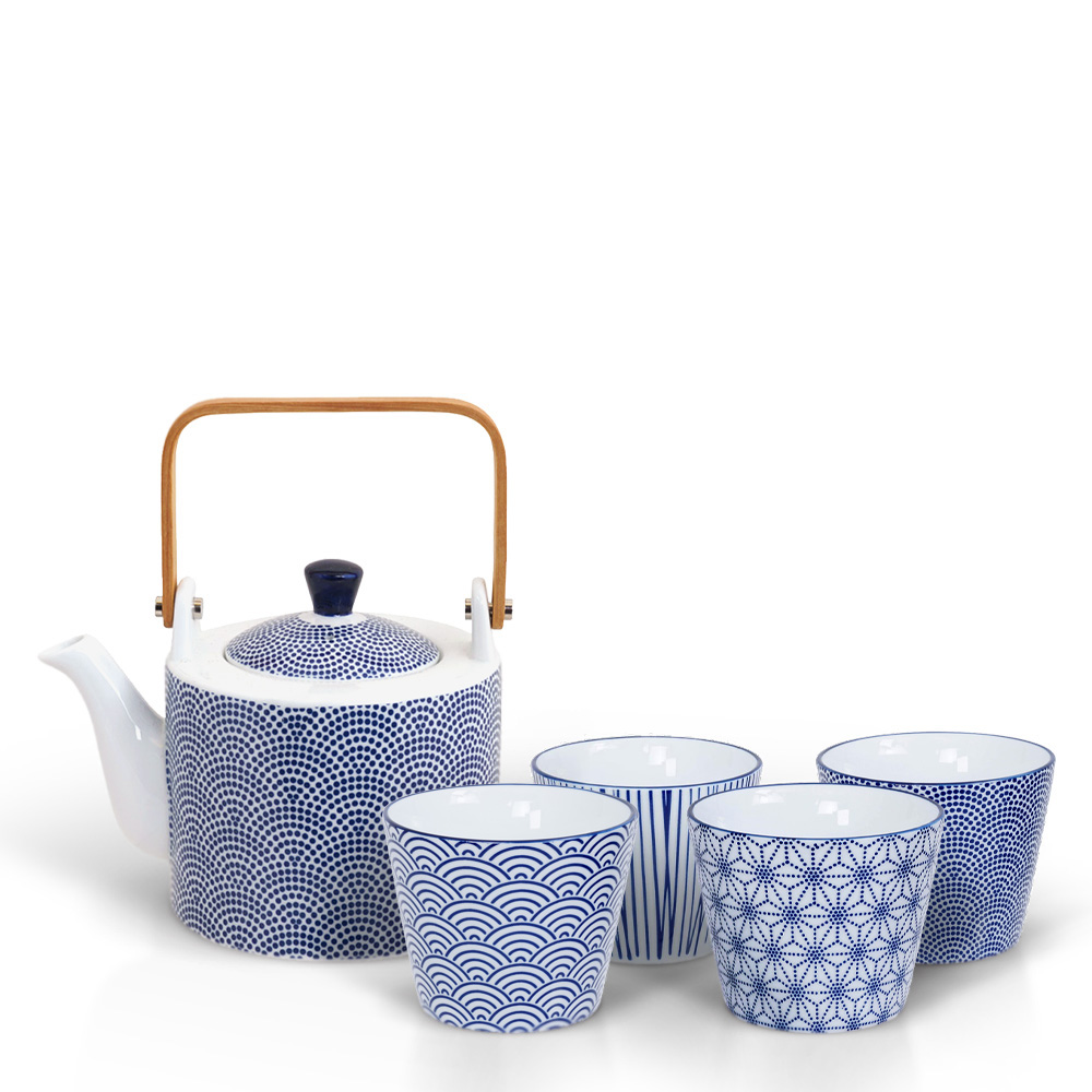 Nippon Blue Чайный сервиз на 4 персоны Tokyo Design - фото 1