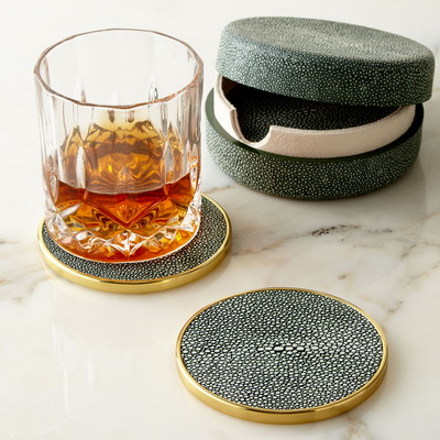 Shagreen Подставки под бокалы 4 шт Shagreen Подставки под бокалы 4 шт